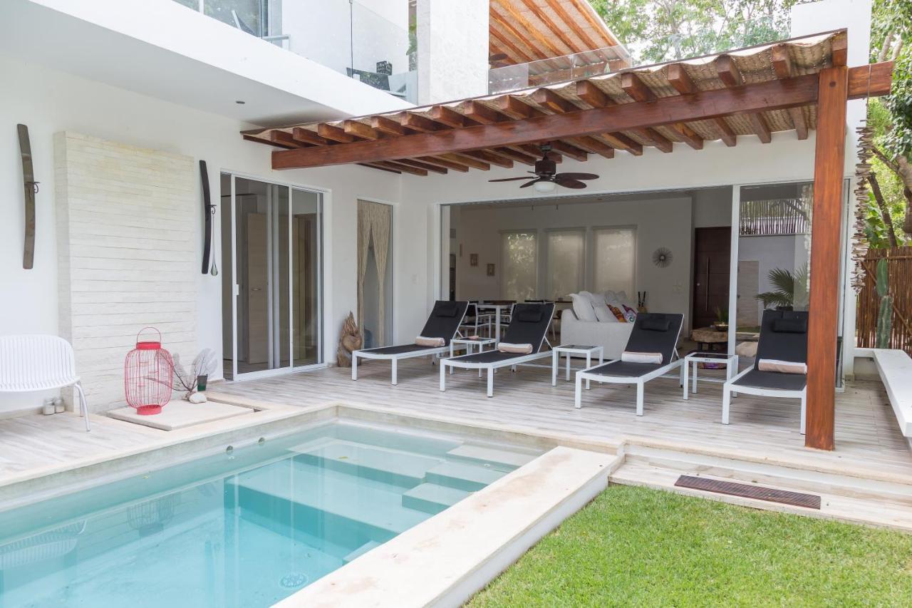 Luxury Private Villas , Private Pool, Private Garden, Jacuzzi, 24Hours Security Tulum Pueblo Buitenkant foto