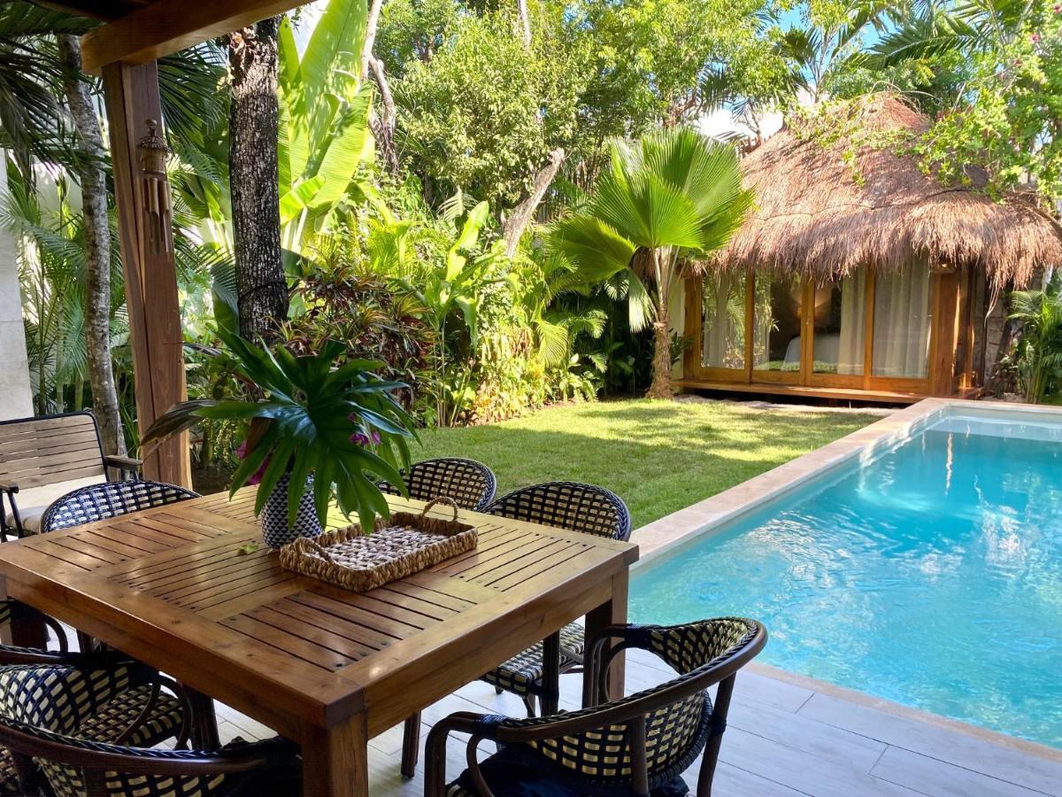 Luxury Private Villas , Private Pool, Private Garden, Jacuzzi, 24Hours Security Tulum Pueblo Buitenkant foto